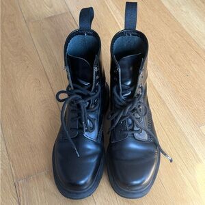 Dr. Martens Black Lace Up Boots